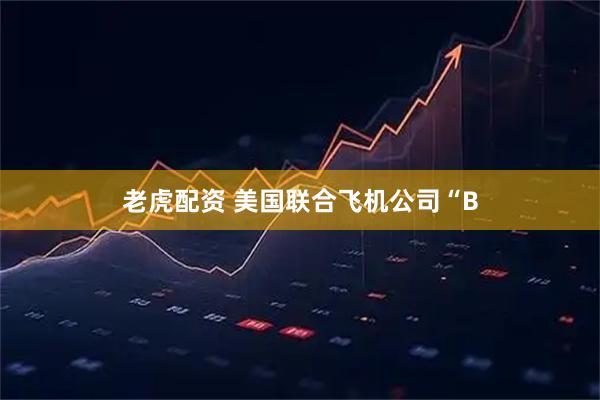 老虎配资 美国联合飞机公司“B