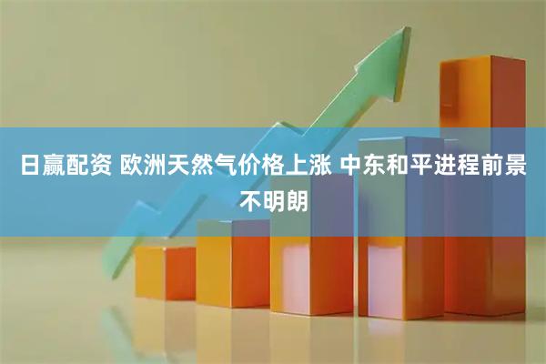 日赢配资 欧洲天然气价格上涨 中东和平进程前景不明朗